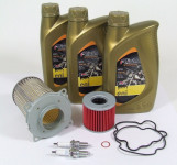 Service Kit Ölwechsel Ölfilter Agip eni i-Ride 10W40 passend für Suzuki GS 500 E