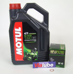 Service Wartung Ölwechsel Kit Motul 5100 4T 10W-40 HF148 passend für Yamaha FJR 1300